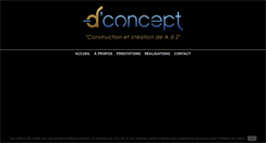 Desktop Screenshot of dconcept.eu
